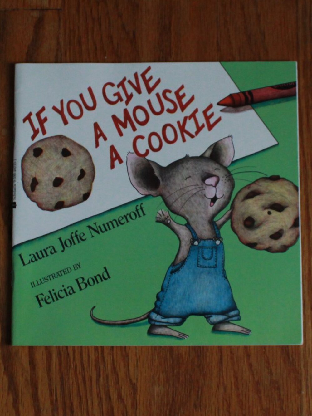 Vintage Scholastic "If You Give A Mouse A Cookie" Paperback Book